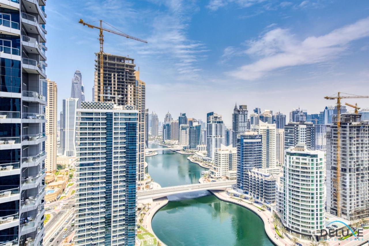 Overlooking Marina Canal 1Br Close To Mall, Promenade & Beach, Bay Central 1, Dubai Marina By Deluxe Holiday Homes Eksteriør billede